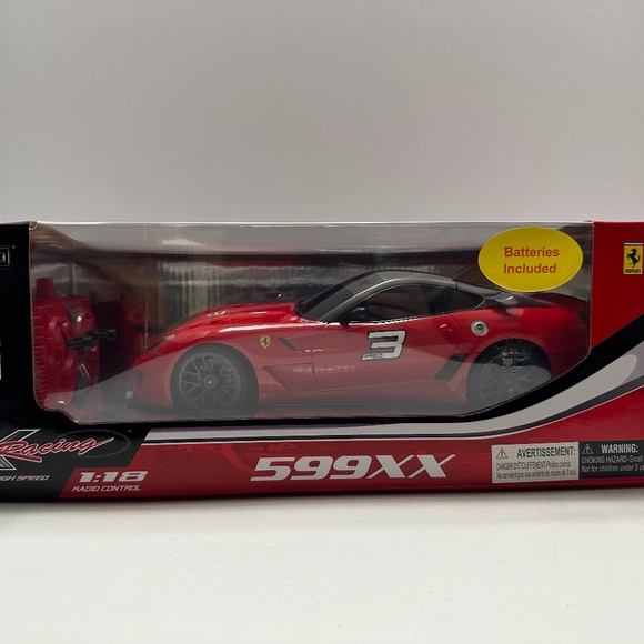 X Racing High Speed Ferrari 599XX R/C 1/18th Remote Control Model - Picture 1 of 4